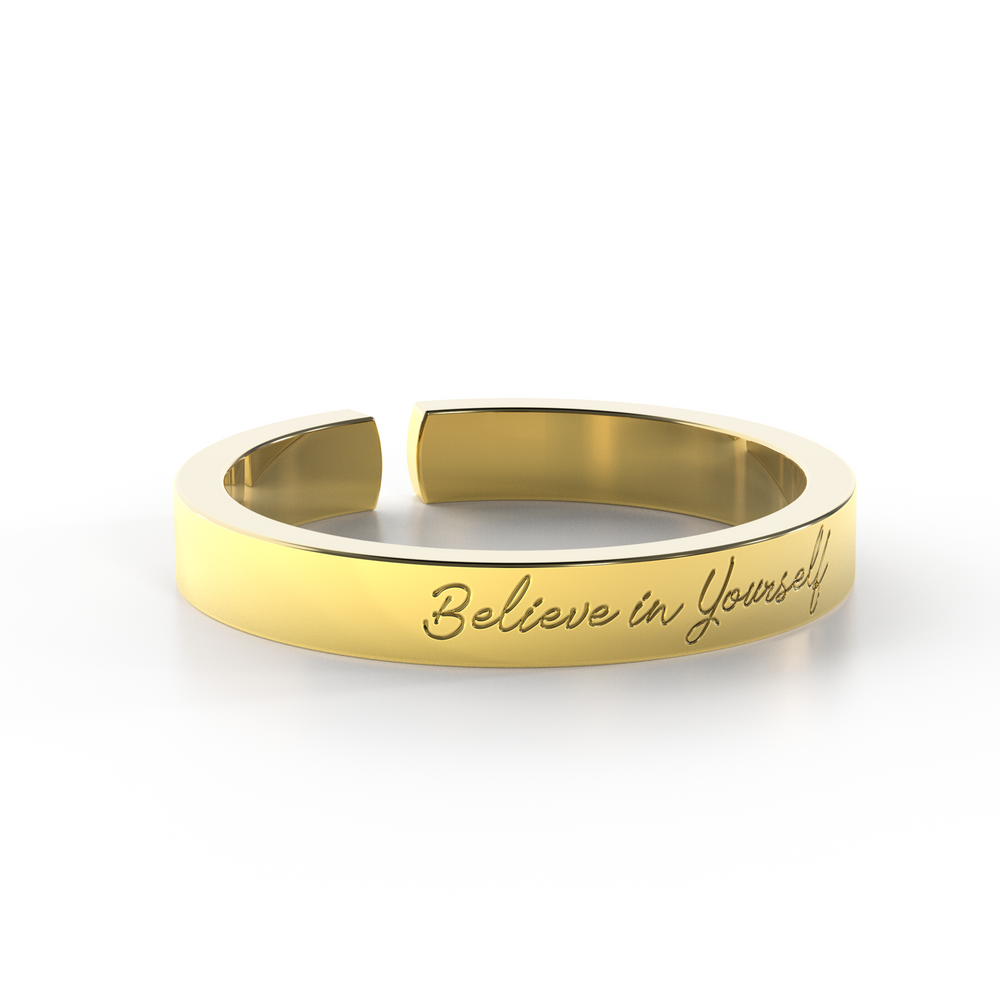 Believe in Yourself Ring